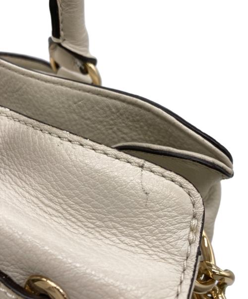 MICHAEL KORS（マイケルコース）MICHAEL KORS (マイケルコース) 2wayハンドバッグ ベージュの古着・服飾アイテム