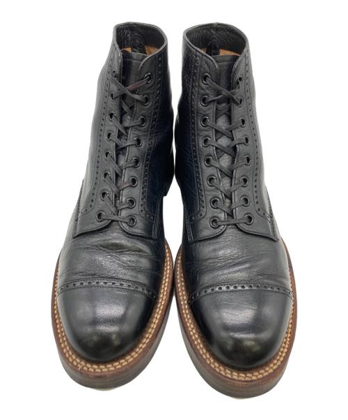 AUTHENTIC SHOE&Co.（オーセンティック シュー＆コー）AUTHENTIC SHOE&Co. (オーセンティック シュー＆コー) 8ホールブーツ ブラック サイズ:26.0の古着・服飾アイテム
