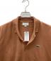LACOSTE (ラコステ) 半袖ポロシャツ ブラウン サイズ:Ｌ 未使用品：7000円