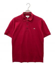 LACOSTE（ラコステ）の古着「半袖ポロシャツ」｜レッド