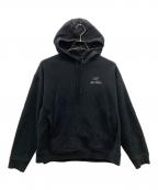 ARC'TERYXアークテリクス）の古着「エンブレム フリース フーディ ウィメンズ」｜ブラック