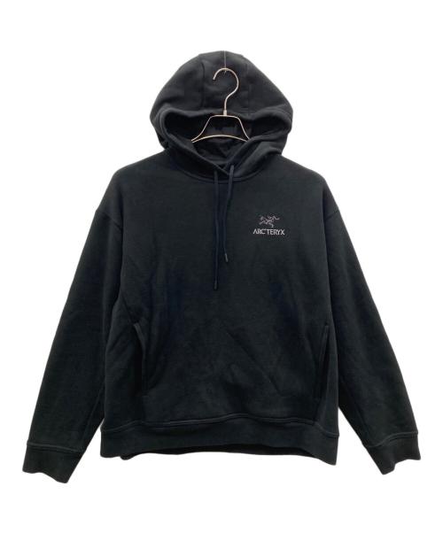 ARC'TERYX（アークテリクス）ARC'TERYX (アークテリクス) エンブレム フリース フーディ ウィメンズ ブラック サイズ:Lの古着・服飾アイテム
