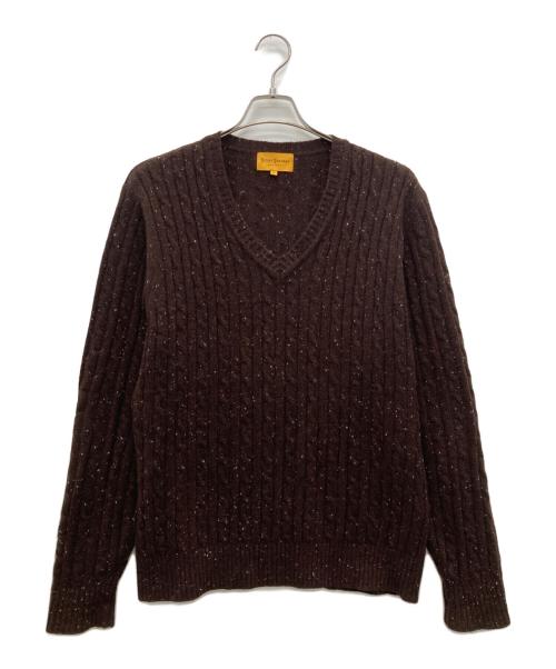 HICKEY FREEMAN（ヒッキーフリーマン）HICKEY FREEMAN (ヒッキーフリーマン) セーター ブラウン サイズ:Mの古着・服飾アイテム