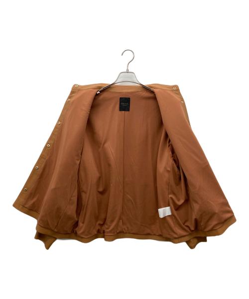 DAMA collection（ダーマコレクション）DAMA collection (ダーマコレクション) ラムレザージャケット ブラウン サイズ:3の古着・服飾アイテム