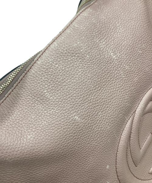 GUCCI（グッチ）GUCCI (グッチ) セミショルダーバッグ ピンクの古着・服飾アイテム