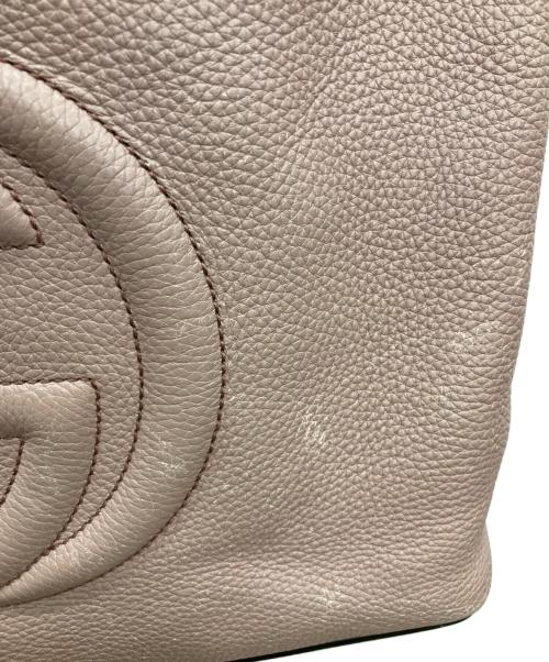 GUCCI（グッチ）GUCCI (グッチ) セミショルダーバッグ ピンクの古着・服飾アイテム