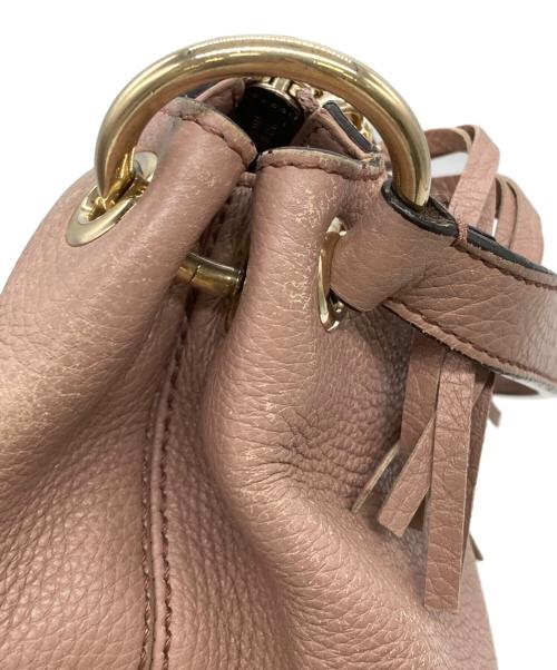 GUCCI（グッチ）GUCCI (グッチ) セミショルダーバッグ ピンクの古着・服飾アイテム