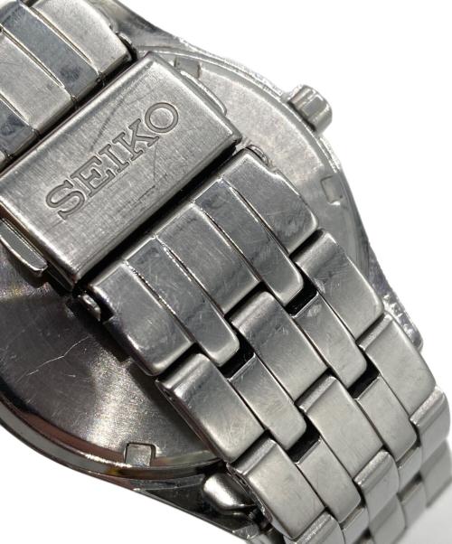 SEIKO（セイコー）SEIKO (セイコー) ソーラー腕時計 ブラックの古着・服飾アイテム