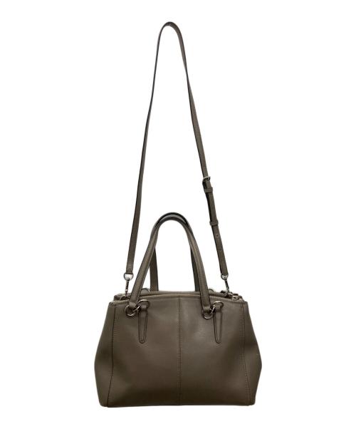 COACH（コーチ）COACH (コーチ) ミニクリスティキャリーオール グレーの古着・服飾アイテム