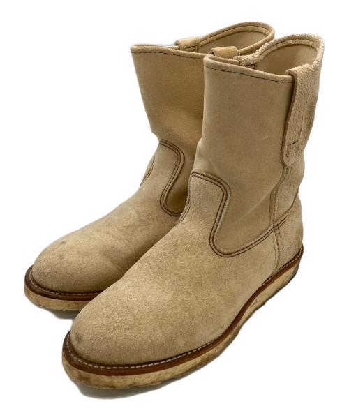 RED WING（レッドウィング）RED WING (レッドウィング) ペコスブーツ ベージュ サイズ:27.0の古着・服飾アイテム
