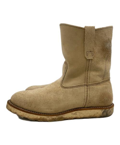 RED WING（レッドウィング）RED WING (レッドウィング) ペコスブーツ ベージュ サイズ:27.0の古着・服飾アイテム