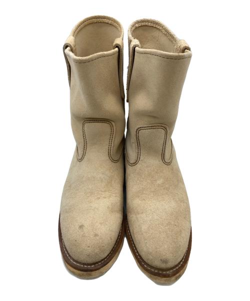 RED WING（レッドウィング）RED WING (レッドウィング) ペコスブーツ ベージュ サイズ:27.0の古着・服飾アイテム