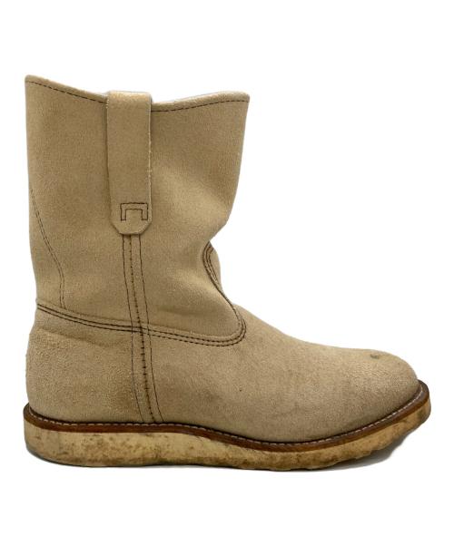 RED WING（レッドウィング）RED WING (レッドウィング) ペコスブーツ ベージュ サイズ:27.0の古着・服飾アイテム
