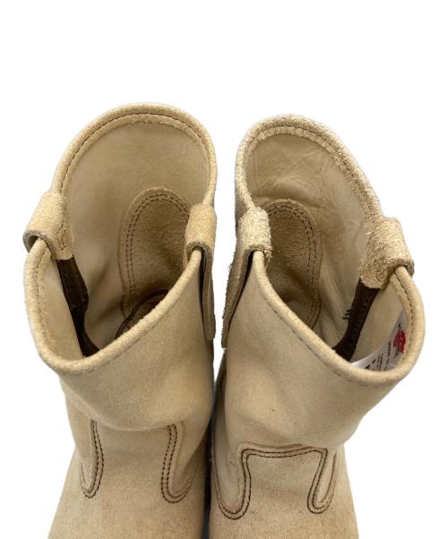 RED WING（レッドウィング）RED WING (レッドウィング) ペコスブーツ ベージュ サイズ:27.0の古着・服飾アイテム