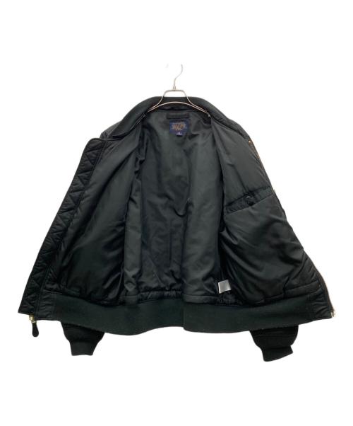 ALPHA（アルファ）ALPHA (アルファ) MA-1ジャケット ブラック サイズ:XLの古着・服飾アイテム