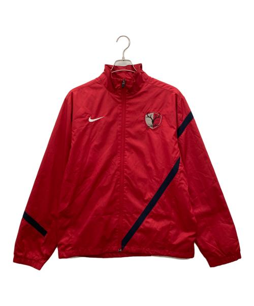 NIKE（ナイキ）NIKE (ナイキ) 鹿島アントラーズ (カシマアントラーズ) ウィンドブレーカー レッド サイズ:XLの古着・服飾アイテム