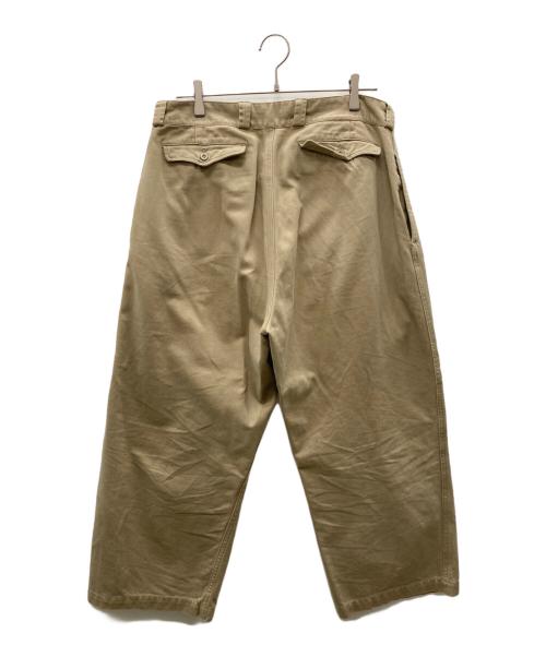 French Army（フランス軍）French Army (フランス軍) チノトラウザー ベージュ サイズ:35の古着・服飾アイテム