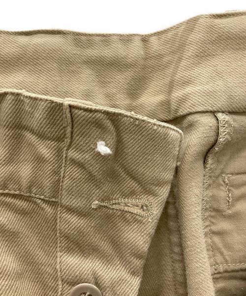French Army（フランス軍）French Army (フランス軍) チノトラウザー ベージュ サイズ:35の古着・服飾アイテム