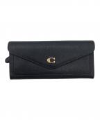 COACHコーチ）の古着「ウィン ソフト ウォレット」｜ブラック