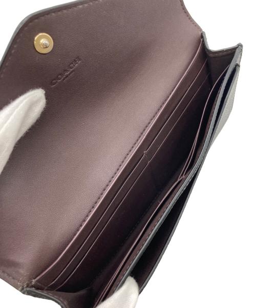 COACH（コーチ）COACH (コーチ) ウィン ソフト ウォレット ブラックの古着・服飾アイテム