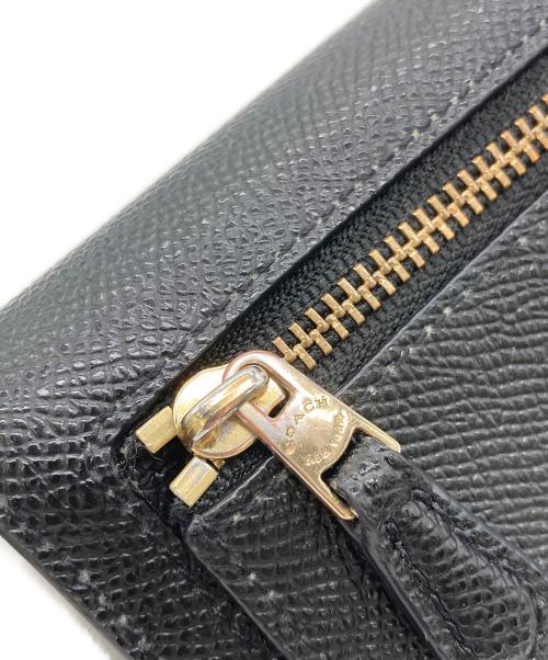 COACH（コーチ）COACH (コーチ) ウィン ソフト ウォレット ブラックの古着・服飾アイテム