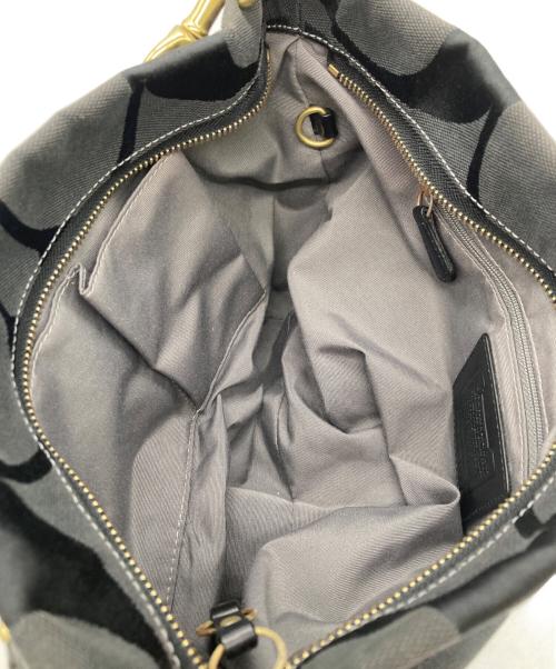 COACH（コーチ）COACH (コーチ) ワンショルダーバッグ チャコールグレーの古着・服飾アイテム