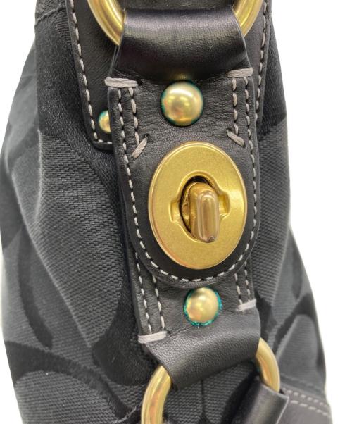 COACH（コーチ）COACH (コーチ) ワンショルダーバッグ チャコールグレーの古着・服飾アイテム