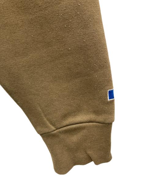 RUSSELL ATHLETIC（ラッセルアスレチック）RUSSELL ATHLETIC (ラッセルアスレチック) ジップパーカー カーキ サイズ:XLの古着・服飾アイテム