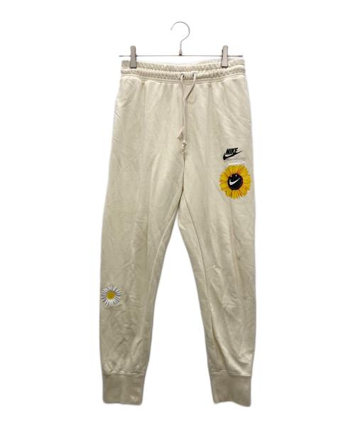 NIKE（ナイキ）NIKE (ナイキ) スウェットパンツ アイボリー サイズ:Sの古着・服飾アイテム