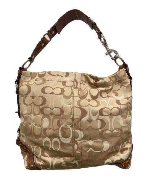 COACH（コーチ）COACH (コーチ) カーリー ターンロック ショルダーバッグ ゴールドの古着・服飾アイテム