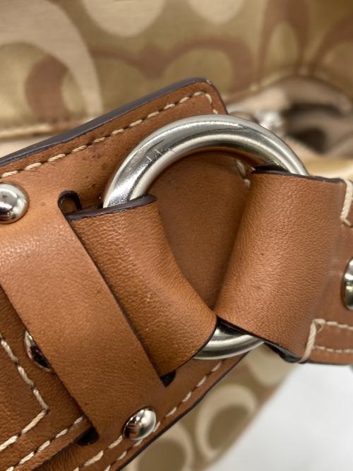 COACH（コーチ）COACH (コーチ) カーリー ターンロック ショルダーバッグ ゴールドの古着・服飾アイテム