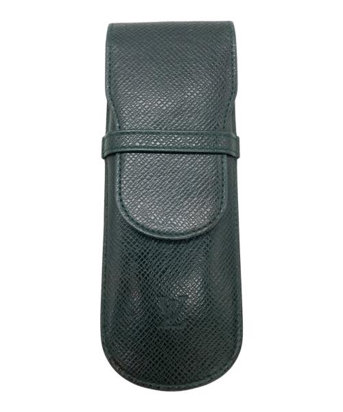 LOUIS VUITTON（ルイ ヴィトン）LOUIS VUITTON (ルイ ヴィトン) エテュイ・スティロ グリーンの古着・服飾アイテム