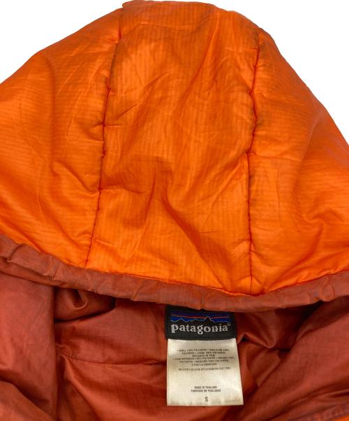 Patagonia（パタゴニア）Patagonia (パタゴニア) ダウンジャケット オレンジ サイズ:Sの古着・服飾アイテム
