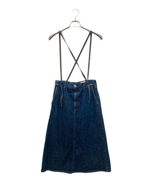 upper hights（アッパーハイツ）upper hights (アッパーハイツ) デニムスカート ネイビー サイズ:22インチの古着・服飾アイテム
