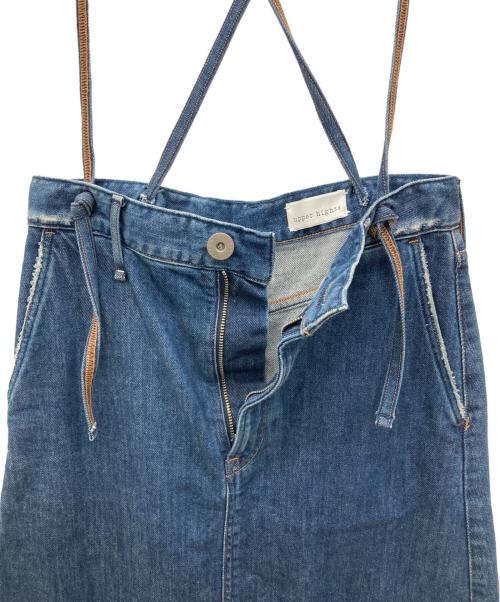 upper hights（アッパーハイツ）upper hights (アッパーハイツ) デニムスカート ネイビー サイズ:22インチの古着・服飾アイテム
