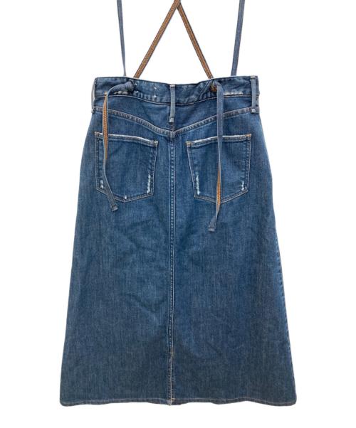 upper hights（アッパーハイツ）upper hights (アッパーハイツ) デニムスカート ネイビー サイズ:22インチの古着・服飾アイテム