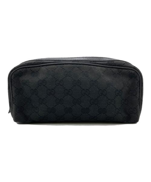 GUCCI（グッチ）GUCCI (グッチ) ポーチ ブラックの古着・服飾アイテム