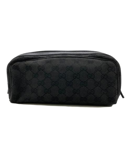 GUCCI（グッチ）GUCCI (グッチ) ポーチ ブラックの古着・服飾アイテム