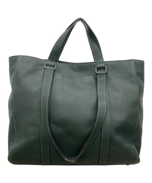 COACH（コーチ）COACH (コーチ) ハドソン ダブル ハンドル トート グリーンの古着・服飾アイテム