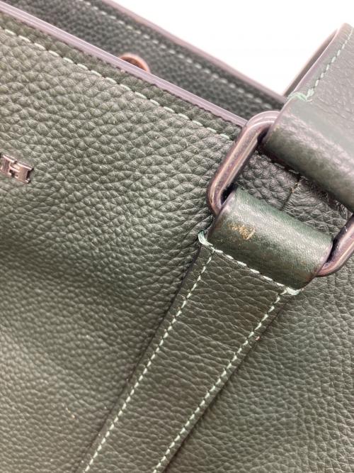 COACH（コーチ）COACH (コーチ) ハドソン ダブル ハンドル トート グリーンの古着・服飾アイテム