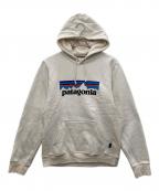 Patagoniaパタゴニア）の古着「P-6 LOGO UPRISAL HOODY」｜アイボリー