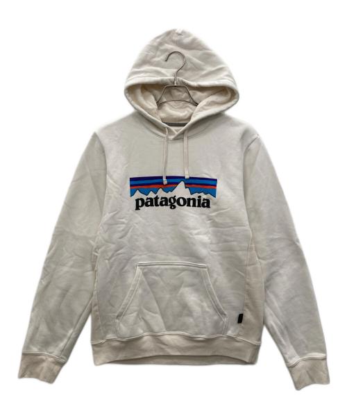 Patagonia（パタゴニア）Patagonia (パタゴニア) P-6 LOGO UPRISAL HOODY アイボリー サイズ:Sの古着・服飾アイテム