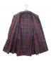 mont-bell (モンベル) メリノウール ライト ロングスリーブシャツ ブラウン×ネイビー サイズ:XL：6000円