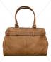 COACH (コーチ) ハンプトンズ レザー キャリーオール ブラウン：5000円
