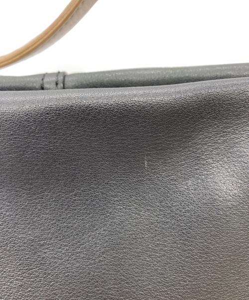 COACH（コーチ）COACH (コーチ) レガシーウィークエンド レザー 2WAYバッグ ブラック×ベージュの古着・服飾アイテム