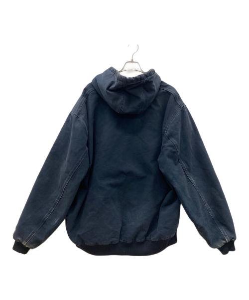 CarHartt（カーハート）CarHartt (カーハート) デニムジャケット ネイビー サイズ:2XLの古着・服飾アイテム