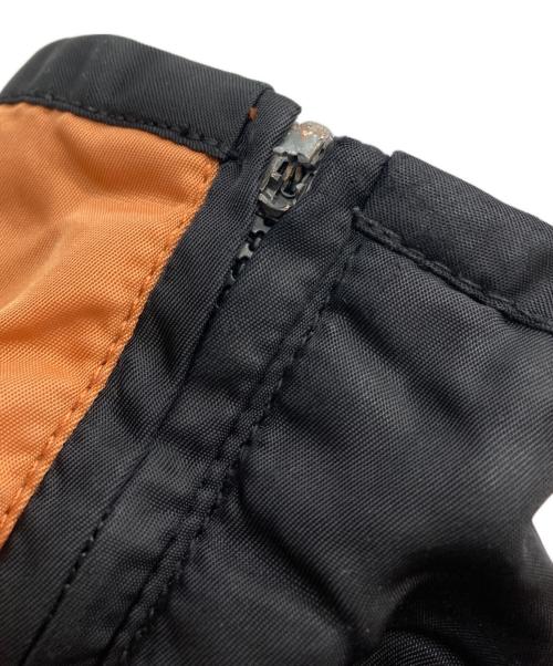 HARLEY-DAVIDSON（ハーレーダビッドソン）HARLEY-DAVIDSON (ハーレーダビッドソン) MA-1ジャケット ブラック×ブラウン サイズ:Lの古着・服飾アイテム