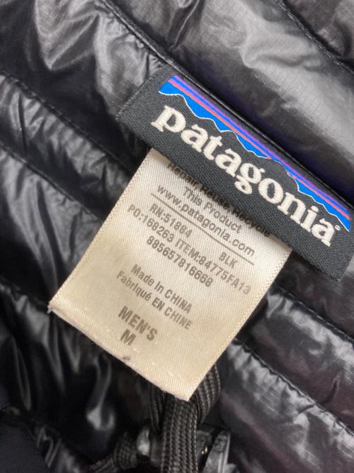Patagonia（パタゴニア）Patagonia (パタゴニア) ダウンベスト ブラック サイズ:Ｍの古着・服飾アイテム