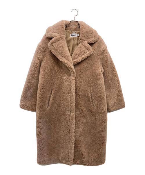Jakke（ジャッキー）JAKKE (ジャッキー) エコファーロングコート ベージュ サイズ:EUR 38の古着・服飾アイテム