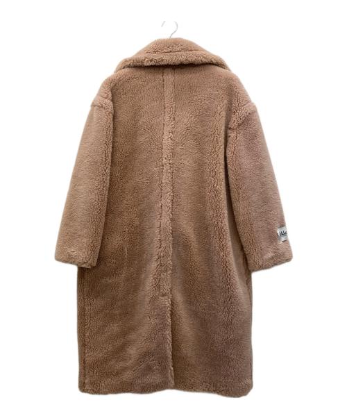 Jakke（ジャッキー）JAKKE (ジャッキー) エコファーロングコート ベージュ サイズ:EUR 38の古着・服飾アイテム